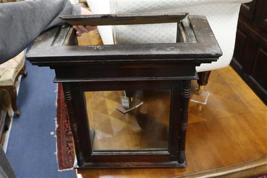 A Samuel Roberts, Llansair, oak longcase clock W.54cm
